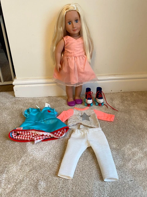 OUR GENERATION DOLL With Clothes New Pack Of Accessories Asda 18