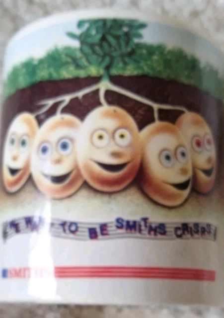 VINTAGE SMITHS Crisps 🎶Singing Potatoes Ceramic Mug..🎶 £13.47 - PicClick UK