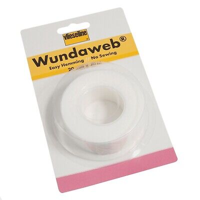 Paquete de 2 - Velleseline Wundaweb: 20m x 22mm - Fácil inhibición sin coser