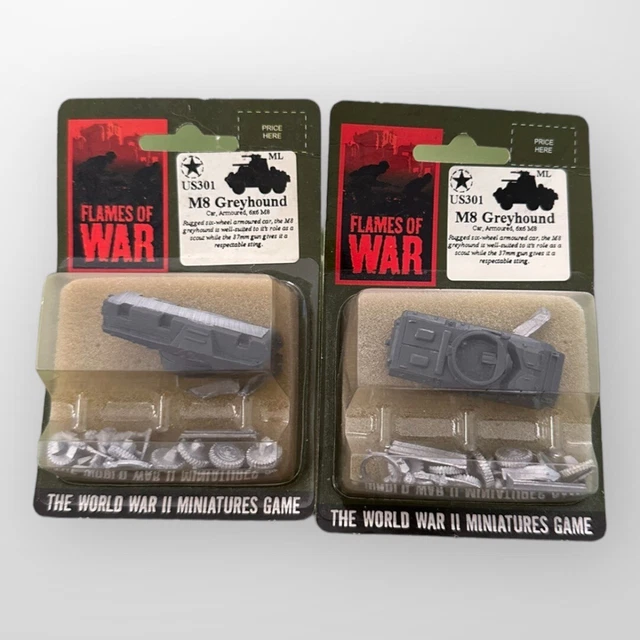 Flames Of War – M8 Greyhound Corazzata 1/100 (15mm) – Stampata 3D