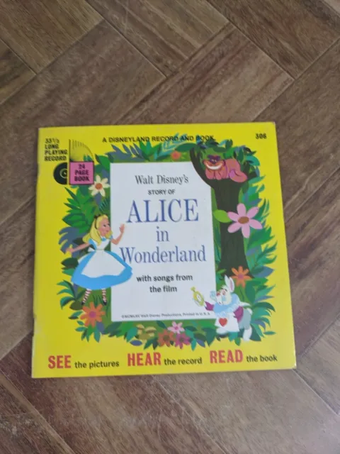 WALT DISNEY'S STORY of Alice in Wonderland with Songs from the Film ...
