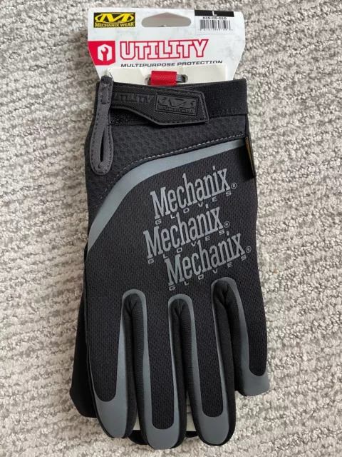 Mechanix Wear Multipurpose Protection Utility Gloves ( Black, Gray ) XL & L