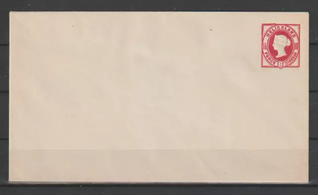 Helgoland U1 Ganzsache Brief Siegel 1 1/2 Pence 10 Pf. Queen Victoria ungelaufen