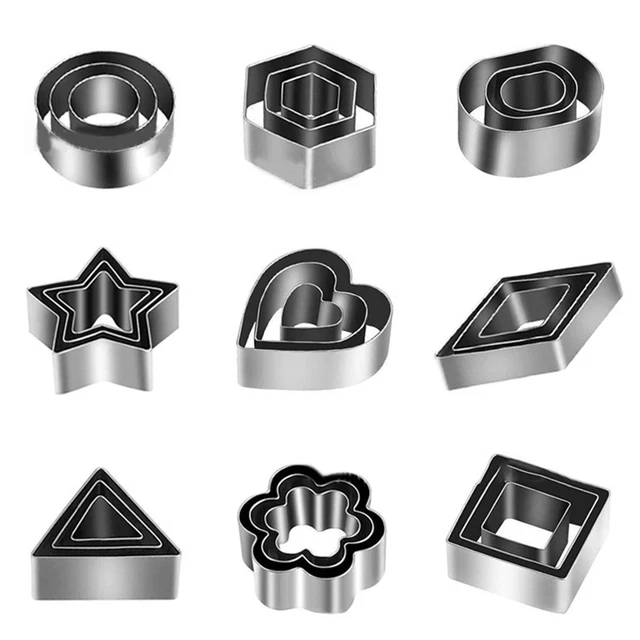 RUST RESISTANT MINI Cookie Cutters Set 2730 Pcs Stainless Steel Moulds £14.77 PicClick UK