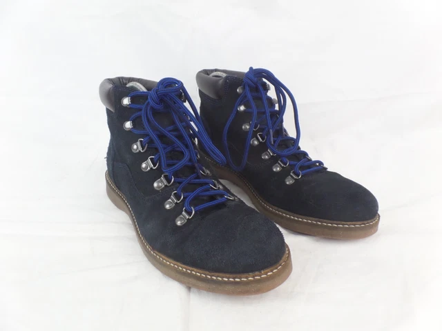 navy blue ankle boots uk