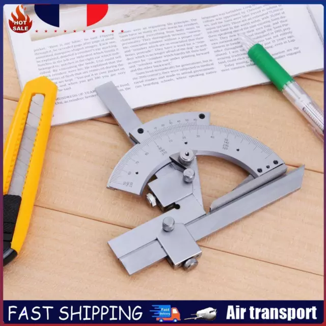 Universal Protractor Tools Angle Ruler Carbon Steel Angle Finder for Measuring F