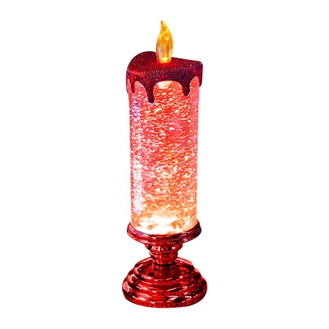 Luces nocturnas LED de degradado de 7 colores para comedor en casa (rojo)