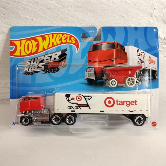 HOT WHEELS TARGET 164 Scale HW Bullseye's Big Rig Vehicle Truck Kids