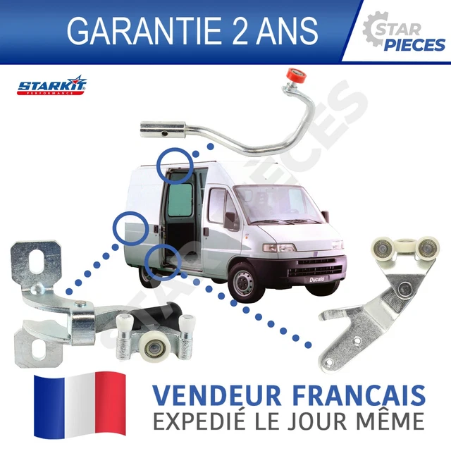 STARKIT PERFORMANCE Kit 2 Fermaporta Per Boxer, Ducato, Jumper (1994-2014) – Porta Laterale Destra
