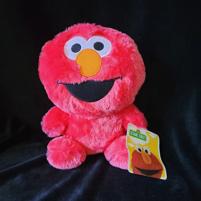 SESAME STREET BABY Elmo Plush Stuffed Animal 10" Doll Baby Toy Sewn