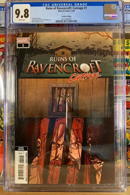 Ruins of Ravencroft Carnage 1 CGC 9.8 2nd print 1st App. of Cortland Kasady