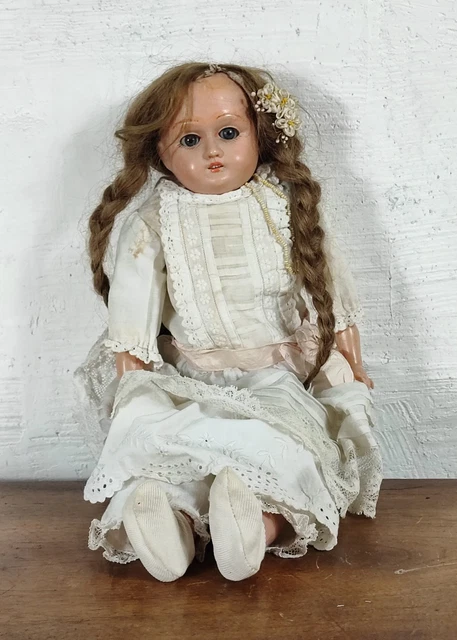 TRES BELLE POUPÉE Ancienne JB Tête En Porcelaine EUR 150,00 - PicClick FR