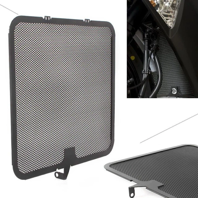 Black Radiator Grill Grille Guard Cover For Kawasaki Ninja ZX6R 2013-2018 2014