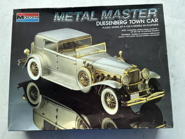 Maquette Monogram métal Master Duesenberg SJ échelle 1/24 neuf boîte non scellée