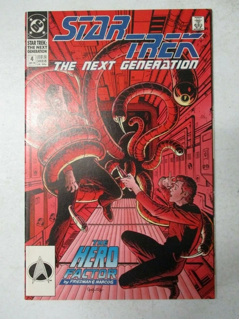 Star Trek The Next Generation 1989 2Nd Series #4 Nm Near Mint 9.4 9.6 Dc Comics