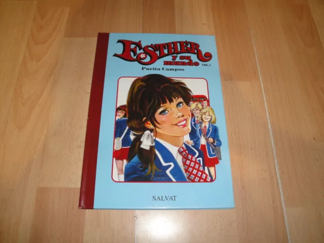 Esther Y Su Mundo Vol.1 Comic De Purita Campos Por Salvat Buen Estado Muy Nuevo