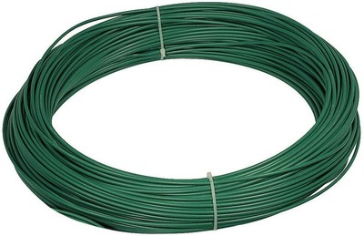 20 m Verde Filo Metallico da Giardino per Piante Yardwe con taglierino 