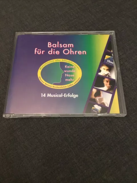 CD Werbung Kleenex - Balsam für die Ohren - 14 Musical-Erfolge