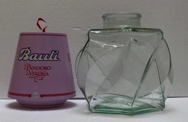 Antico Vaso Contenitore Caramelle Vetro Soffiato Murano Drogheria Farmacia