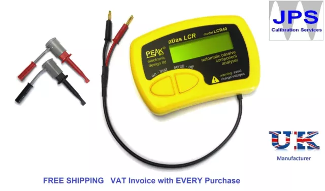 Peak Electronic Atlas LCR40 Passive Component Analyser LCR Analyser JPST004