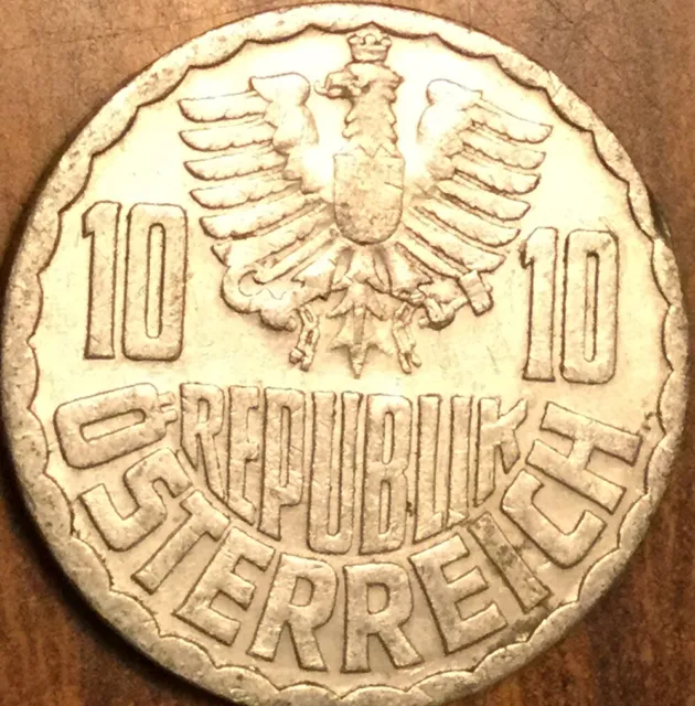 1959 Austria 10 Groschen Coin