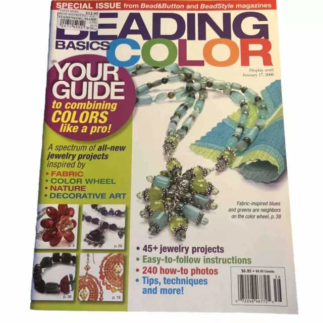 Beading Basic Colour Jan 17, 2006 Magazine Jewelry Projects Craft Design