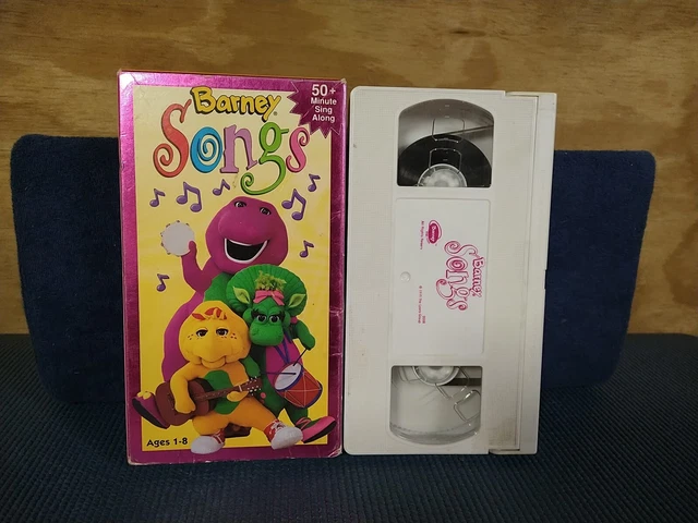 BARNEY - BARNEY Songs (VHS, 1995) £6.58 - PicClick UK