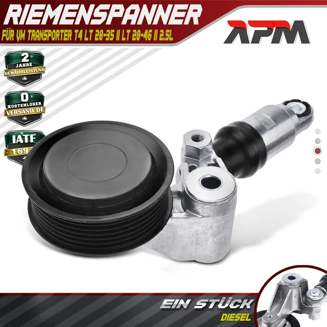 Poulie Tendeur de Courroie Trapézoïdiale pour VW T4 Lt 28-35 II Lt 28-46 II 2.5L