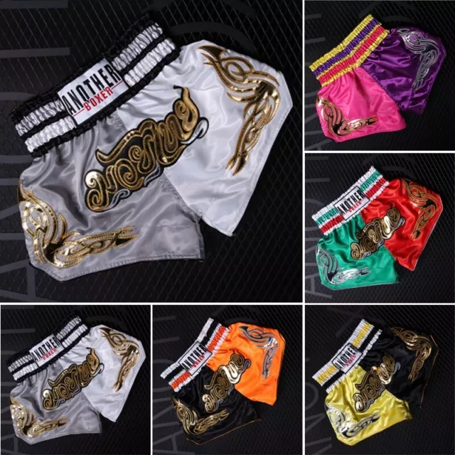 Comfortable Boxing Shorts Kickboxing Kids/Adult MMA Men women Muay Thai