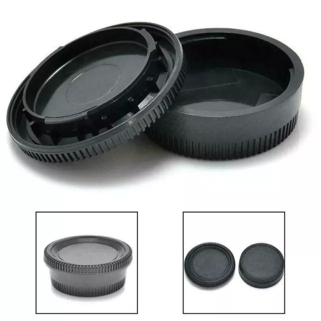 Rear Lens Cap + Front body cap cover For all Nikon mount DSLR camera S4Y4