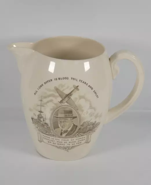 WW2 Copeland Spode Churchill Jug 3