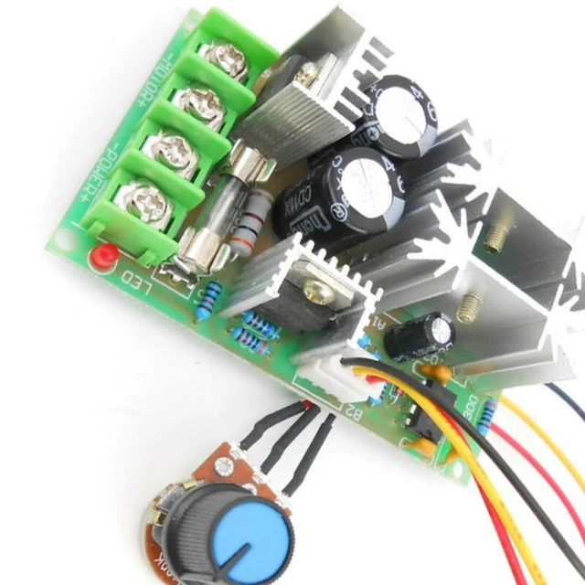 YWBL-WH DC 5–18 V PWM-Motor-Drehzahlregler – Hochleistung, 12 A, Für Bürstenmotoren Bis 200 W