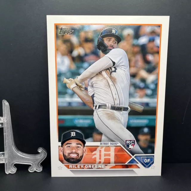 Riley Greene 2023 Topps Series 1 Collectors Box OVERSIZED Rookie RC #31 SSP