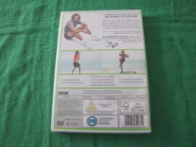 Joe Wicks The Body Coach Workout DVD - NEW SEALED 3