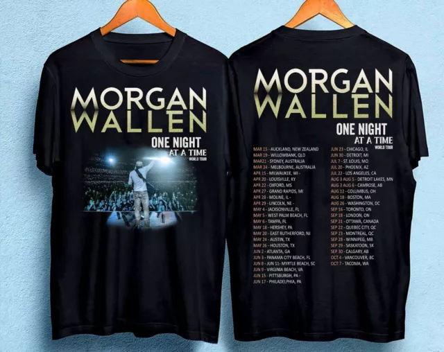 VINTAGE WALLEN One Night At A Time Tour 2023 Merch TShirt Gift