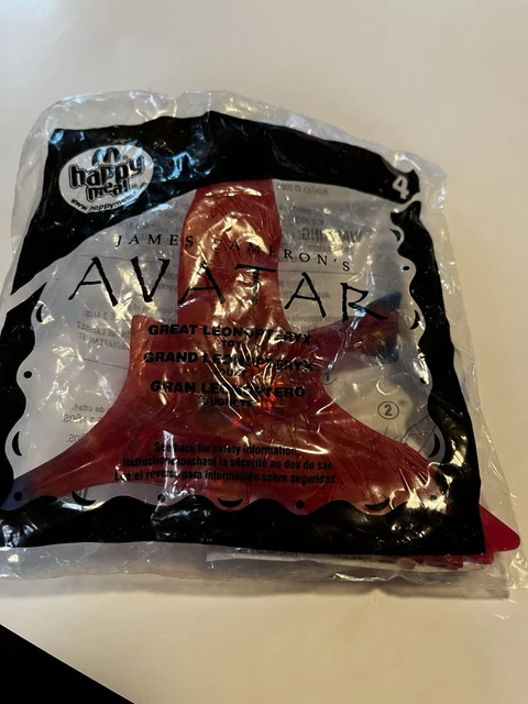 MCDONALDS HAPPY FOOD Toy 2009 James Camerons Avatar #4 Gran
