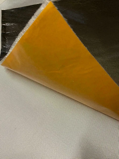 LOMUG Hitzeschutzmatte 60x280cm - Selbstklebende Aluminiumfolie Für Rohre & Motoren