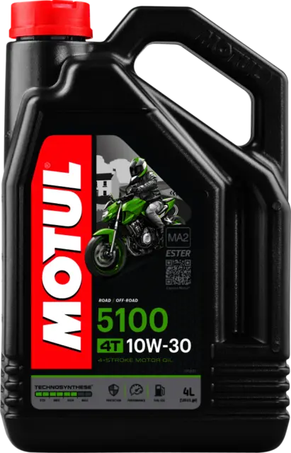 Motul Huile Lubrifiante 4T 5100 10W30 4T 4L