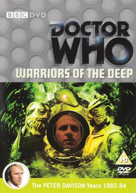 Dr Doctor Who Warriors Of The Deep Peter Davison (BBC) - NEW Region 2 DVD