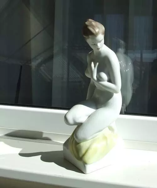 Desnuda niña desnuda Mujer Modelo Hungría figura de porcelana Gologaso...