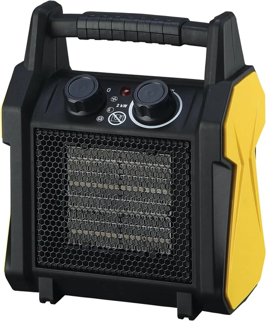 BEBUSINGOTO Piccolo Riscaldatore Ausiliario Per Interni, 400W Per Ufficio Con Protezione Riscaldatore Ausiliario Portatile Da 500w A Basso Consumo 87068208 - Foto 9