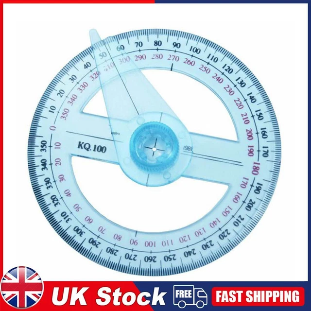 Swing Ruler Protractor All Circular Pointer Angle Finder Meter Mesurement Gauge