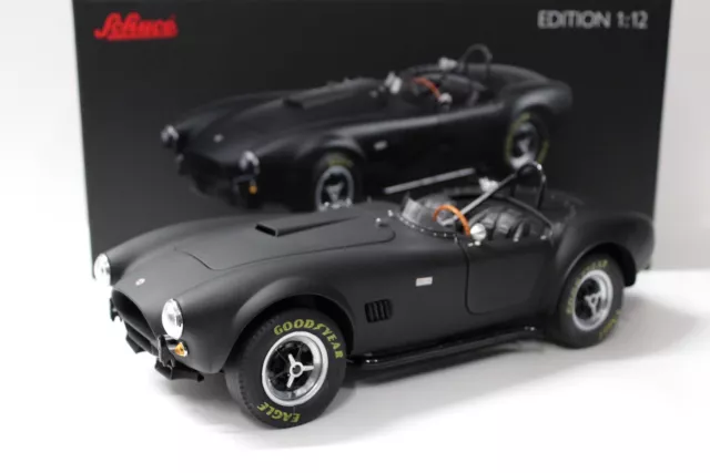 1:12 Schuco AC Cobra Shelby 289 Noir Mat Limitée 500 Pièces