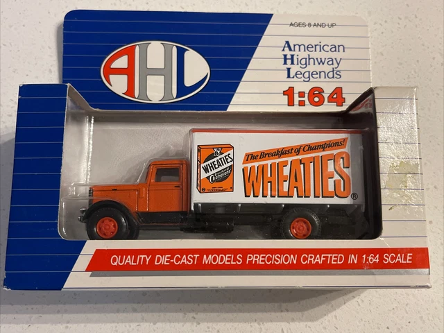 AHL American Highway Legends - Wheaties Peterbilt 260 - Diecast Truck 1:64//NIB/