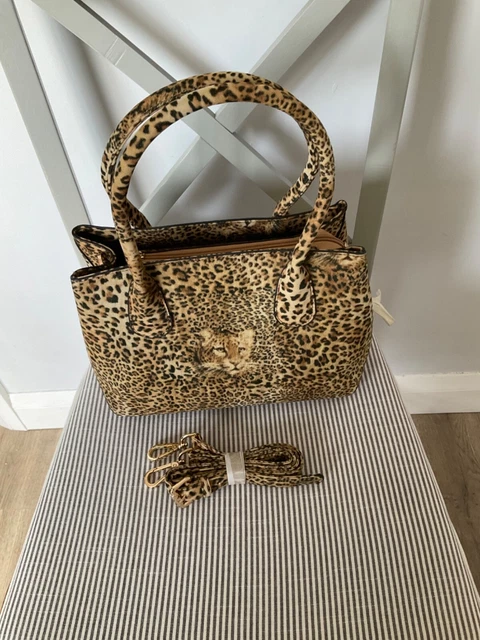 BUTLER WILSON Leopard Print Tote Bag With Shoulder Strap New 30.00 PicClick UK
