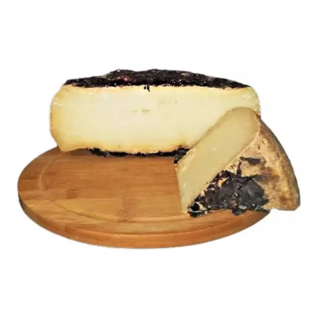 Pecorino Vieilli En Marc de Raisin De Merlot Fromage Umbria Ombrie Fromage Umbr