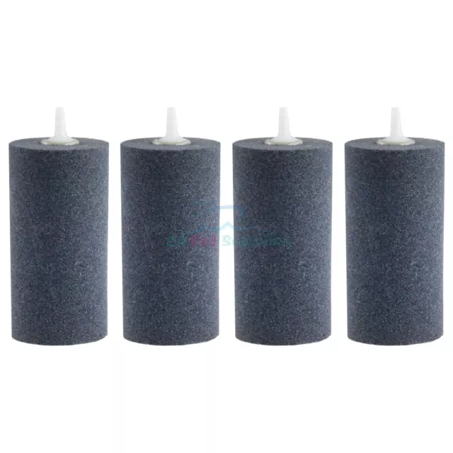 Aquarium 4"x2" Cylinder Air Stone Fish Tank Aerator Diffuser Hydroponics