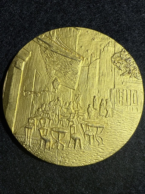 Franklin Mint フランスの 銀貨 Vincent van Gogh Franklin Mint