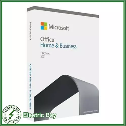 Microsoft Office 2021 Home and Business For Windows and Mac Retail Box