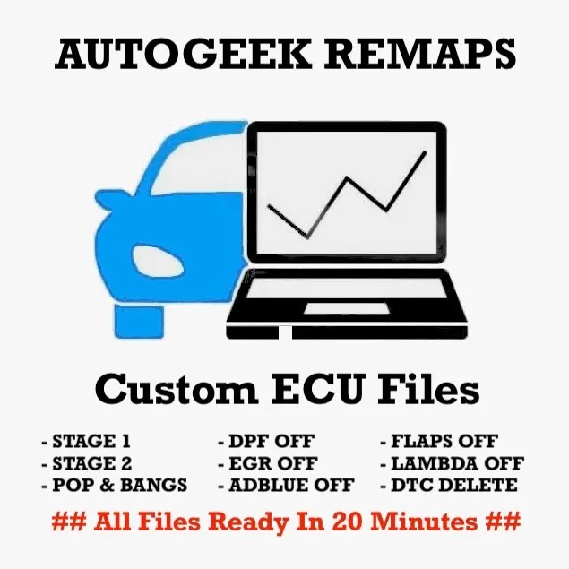 Custom ECU Tuning File - remap stage 1 dtc egr dpf lambda